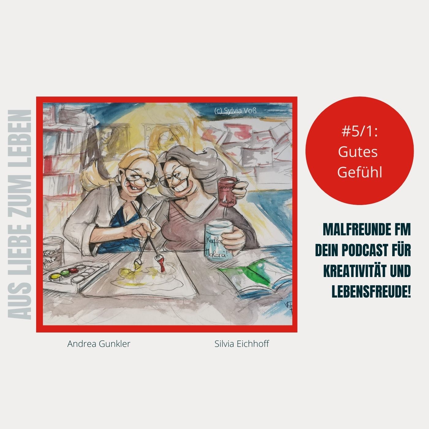 Malfreunde FM - dein Podcast für Kreativität und Lebensfreude