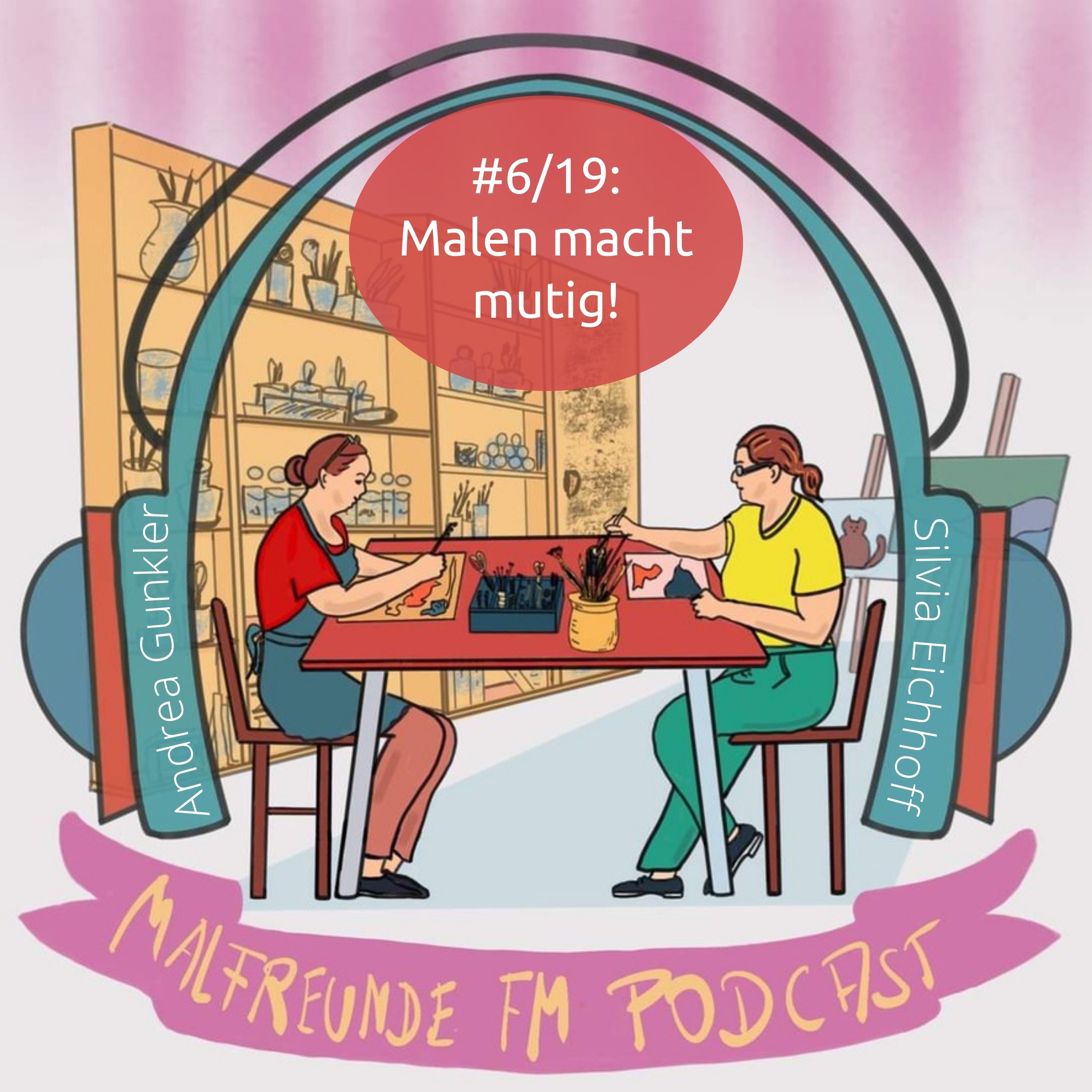 Malfreunde FM - dein Podcast für Kreativität und Lebensfreude