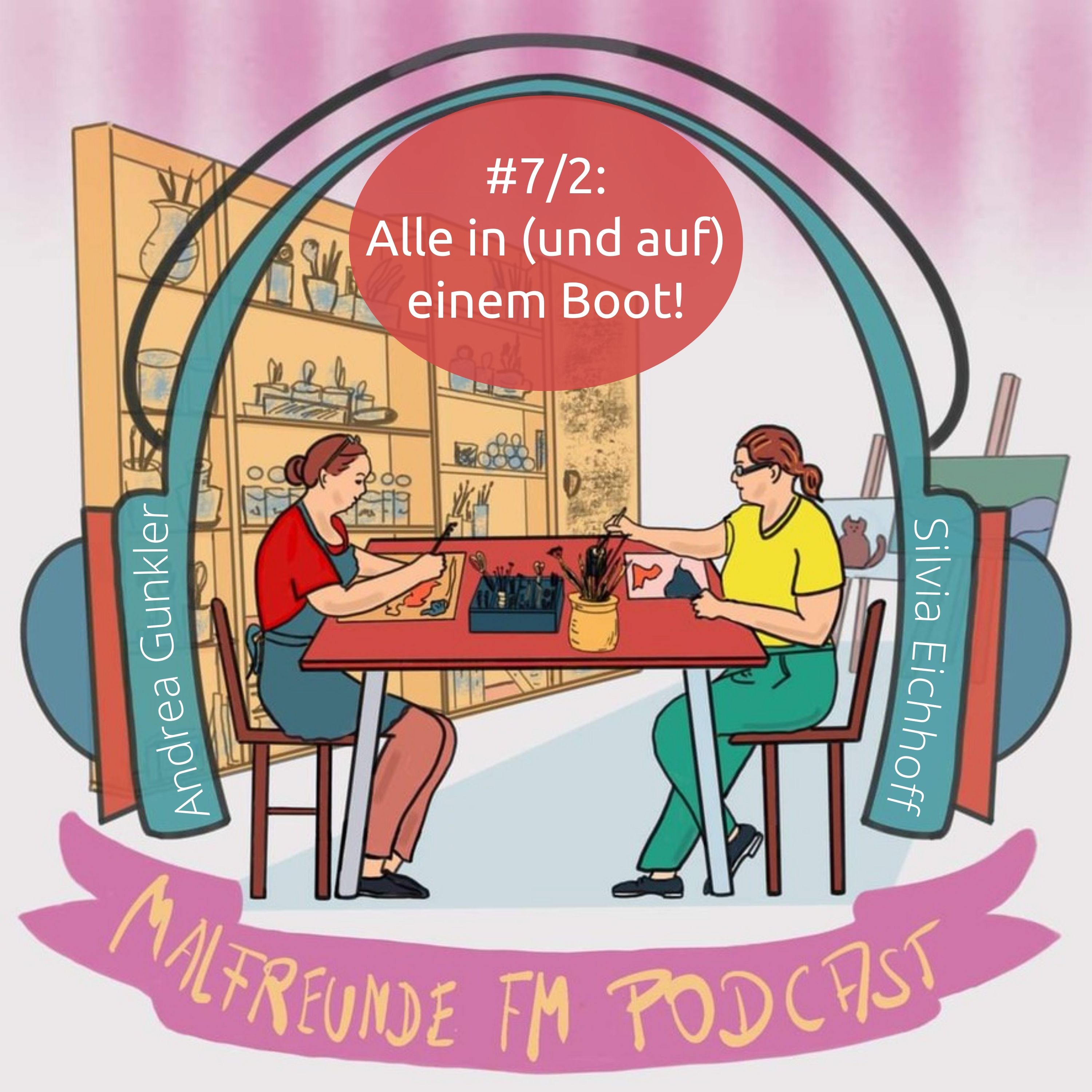 Malfreunde FM - dein Podcast für Kreativität und Lebensfreude